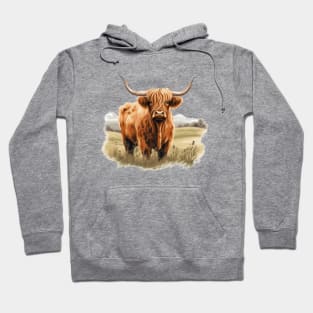 Highland Bull Hoodie